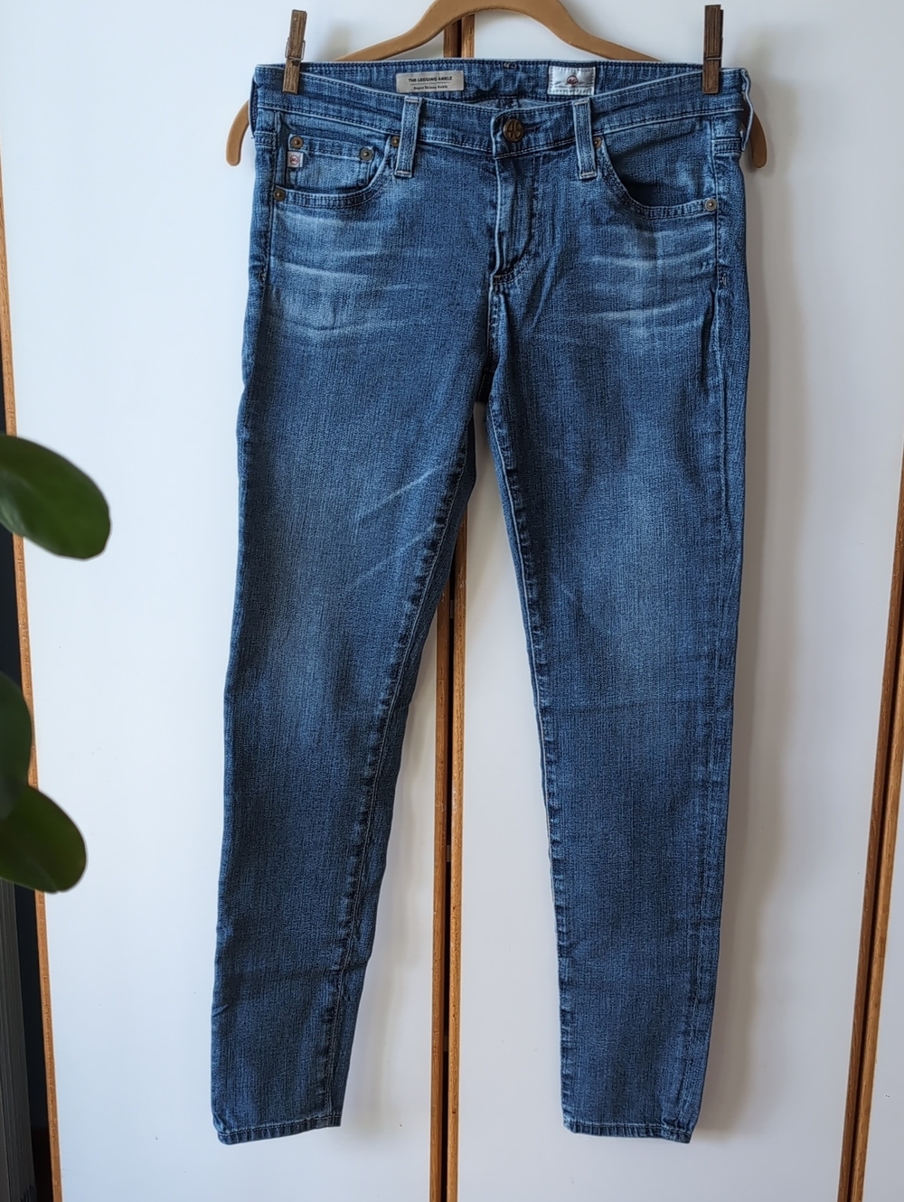 AG Adriano Goldschmeid The Legging Ankle Super Skinny Jeans 28 8 Year Marlow